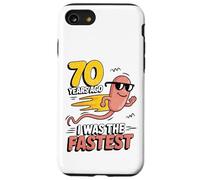 Custodia per iPhone SE (2020) / 7/8 Divertente 70° compleanno 70 anni fa ero lo scherzo più veloce