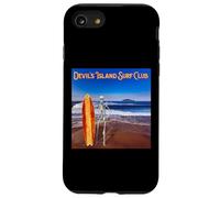 Custodia per iPhone SE (2020) / 7/8 Divertente attrezzatura da surf scheletro: Devil's Island Surf Club