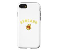 Custodia per iPhone SE (2020) / 7/8 Divertente Avocado Divertente College Team Logo Inglese Parola Testo