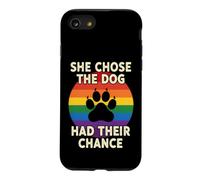 Custodia per iPhone SE (2020) / 7/8 Divertente dicendo che ha scelto il cane che le persone avevano la loro possibilità