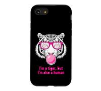 Custodia per iPhone SE (2020) / 7/8 Divertente dicendo tigre ma anche umana sarcastica
