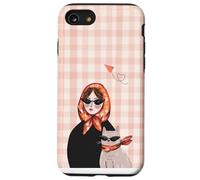 Custodia per iPhone SE (2020) / 7/8 Divertente gatto proprietario occhiali da sole Boogie Cats