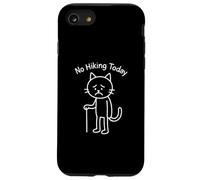 Custodia per iPhone SE (2020) / 7/8 Divertente gatto triste meme no escursionismo oggi escursionista vacanza all'aperto