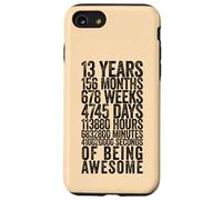 Custodia per iPhone SE (2020) / 7/8 Divertente maglietta per 13° compleanno Old Meter divertente 13 anni regali