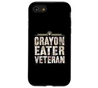 Custodia per iPhone SE (2020) / 7/8 Divertente Mangiatore di Pastelli Corpo VETERANO Team Militare La nostra truppa Gag