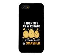 Custodia per iPhone SE (2020) / 7/8 Divertente mi identifico come una patata, mi piace essere cotta e fracassata