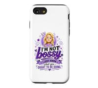 Custodia per iPhone SE (2020) / 7/8 Divertente prepotente bionda cartone animato donna viola regina dicendo