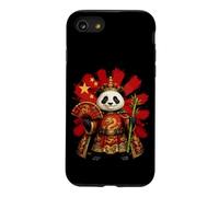 Custodia per iPhone SE (2020) / 7/8 Divertente souvenir da viaggio con panda cinese imperatore cinese