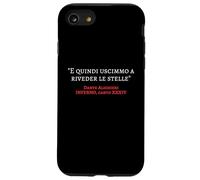 Custodia per iPhone SE (2020) / 7/8 Divina Commedia Inferno Riveder le stelle Dante Alighieri