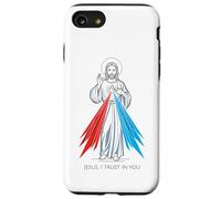 Custodia per iPhone SE (2020) / 7/8 Divina Misericordia Domenica Immagine Gesù confido cattolico