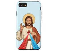 Custodia per iPhone SE (2020) / 7/8 Divina Misericordia Domenica Immagine Gesù confido in te cattolico