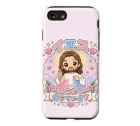 Custodia per iPhone SE (2020) / 7/8 Divina Misericordia Gesù confido in te Chibi Kawaii Cattolico
