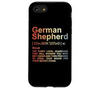 Custodia per iPhone SE (2020) / 7/8 Dizionario della razza canina del pastore tedesco