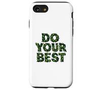 Custodia per iPhone SE (2020) / 7/8 Do Your Best Cub Scout Nature Design Leaf Art