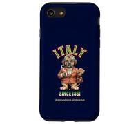 Custodia per iPhone SE (2020) / 7/8 dolce Cane Corso cagna cane dama tazza caffè Italia bandiera