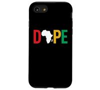 Custodia per iPhone SE (2020) / 7/8 Dope Africa Map Juneteenth Pan African Pride