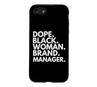 Custodia per iPhone SE (2020) / 7/8 Dope Black Woman Brand Manager African American Pride