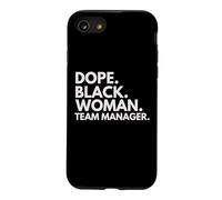 Custodia per iPhone SE (2020) / 7/8 Dope Black Woman Team Manager Black History Month