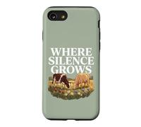 Custodia per iPhone SE (2020) / 7/8 Dove cresce il silenzio Fattoria Mucca Prato Cottagecore Natura calma