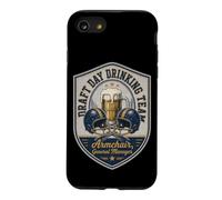 Custodia per iPhone SE (2020) / 7/8 Draft Day Drinking Team Poltrona GM Manager Fantasy Football