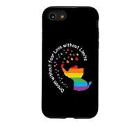 Custodia per iPhone SE (2020) / 7/8 Dream Without Fear Elephant LGBT Rainbow Gay Pride Month