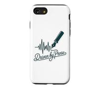 Custodia per iPhone SE (2020) / 7/8 Driven by Prosa Penna stilografica Heartbeat Writer Autore