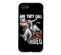 Custodia per iPhone SE (2020) / 7/8 E chiamano quel rodeo toro che cavalca cowboy del Texas occidentale