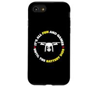 Custodia per iPhone SE (2020) / 7/8 E 'tutto divertimento e giochi fino a quando la batteria muore Drone