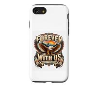 Custodia per iPhone SE (2020) / 7/8 Eagle Sunset Memorial mai dimenticato per sempre con noi