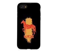 Custodia per iPhone SE (2020) / 7/8 Elemento cavallo segno animale mento. oroscopo