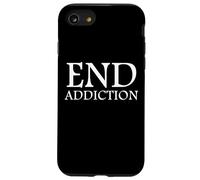 Custodia per iPhone SE (2020) / 7/8 End Addiction Fighting Drug Abuse Sobriety Awareness Sober