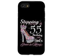 Custodia per iPhone SE (2020) / 7/8 Entrando nel mio 55° compleanno con la grazia di Dio & Misericordia