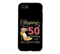 Custodia per iPhone SE (2020) / 7/8 Entrando nel mio cinquantesimo compleanno con la grazia di Dio & Misericordia