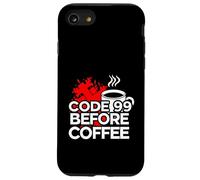 Custodia per iPhone SE (2020) / 7/8 ER Nurse Code 99 Before Coffee Medical Humor