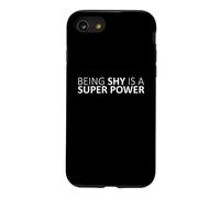 Custodia per iPhone SE (2020) / 7/8 Essere timidi è una consapevolezza anti-bullo introversa di super potere