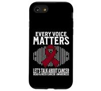 Custodia per iPhone SE (2020) / 7/8 Every Voice Matters Head and Neck Cancer Awareness Gifts
