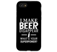 Custodia per iPhone SE (2020) / 7/8 Faccio sparire la birra Qual è il tuo superpotere Birra divertente