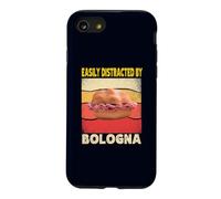 Custodia per iPhone SE (2020) / 7/8 Facilmente distratto da Bologna Sandwich Funny Food Lover Retro