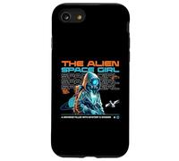 Custodia per iPhone SE (2020) / 7/8 Fantascienza The Alien Space Girl Universo Mistero E Meraviglia