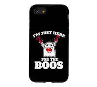 Custodia per iPhone SE (2020) / 7/8 Fantasma con vino Sono qui solo per i Boos