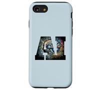 Custodia per iPhone SE (2020) / 7/8 Fantastica intelligenza artificiale del cervello umano AI