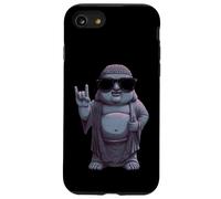 Custodia per iPhone SE (2020) / 7/8 Fantastico design a forma di Buddha Rock and Roll con divertente atmosfera spirituale