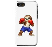 Custodia per iPhone SE (2020) / 7/8 Fantastico design sportivo con bradipo e boxe