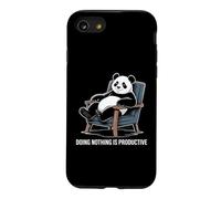 Custodia per iPhone SE (2020) / 7/8 Fare nulla è produttivo Panda rilassante