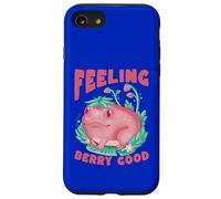 Custodia per iPhone SE (2020) / 7/8 Feeling Berry Good - Simpatica rana alla fragola