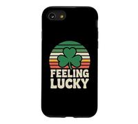 Custodia per iPhone SE (2020) / 7/8 Feeling Lucky Retro Casino Humor St Patricks Day Vibes