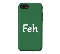 Custodia per iPhone SE (2020) / 7/8 Feh: Yiddish per "whatever", "abbastanza" o "bah" (non fih)