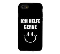 Custodia per iPhone SE (2020) / 7/8 Felice di aiutare - Ich Helfe Gerne Uniforme del personale (tedesco)
