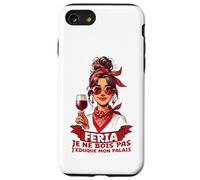 Custodia per iPhone SE (2020) / 7/8 Féria Donna Bayonne Dax Basco Umorismo Aperitivo Alcol e Festa
