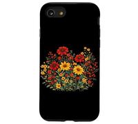 Custodia per iPhone SE (2020) / 7/8 Fiori di campo autunnali giardino floreale rustico botanico fiorito